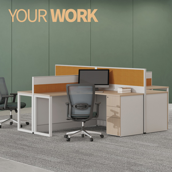 4 Cubicle ရုံး workstation